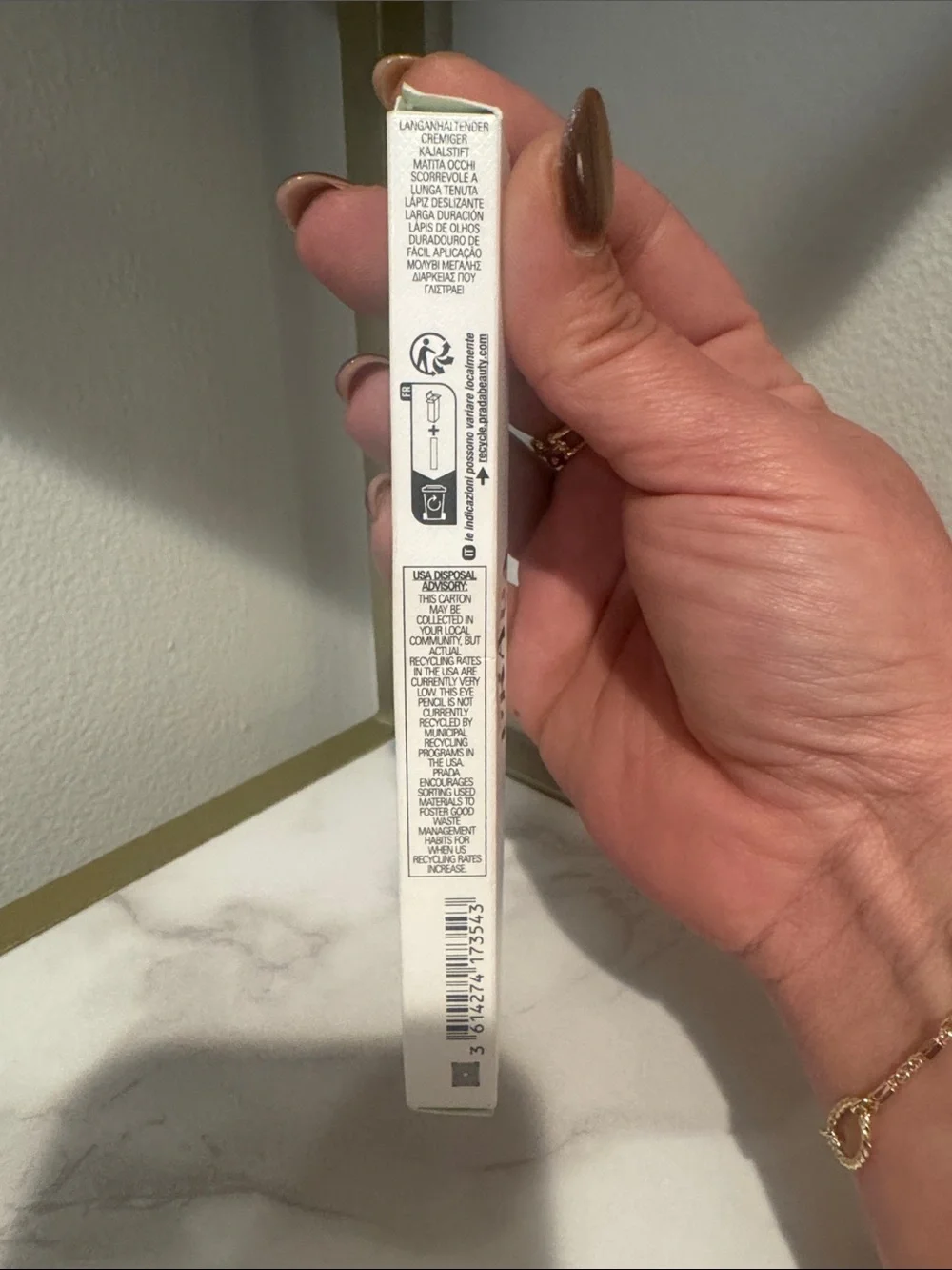 Prada Lines Durable Gliding Eye Pencil